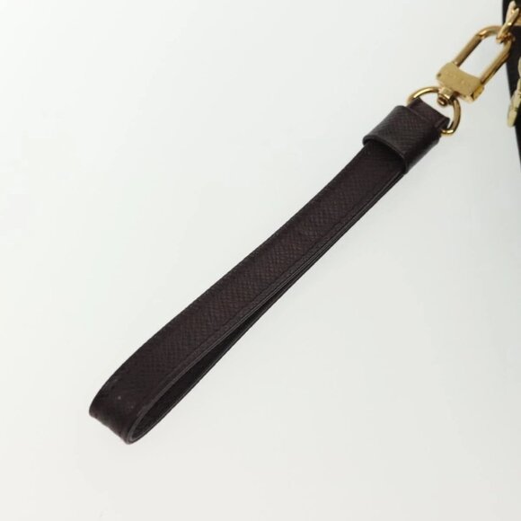 LOUIS VUITTON Taiga Baikal Clutch Bag Acajou M30186 LV Auth 139252 - Picture 9 of 16